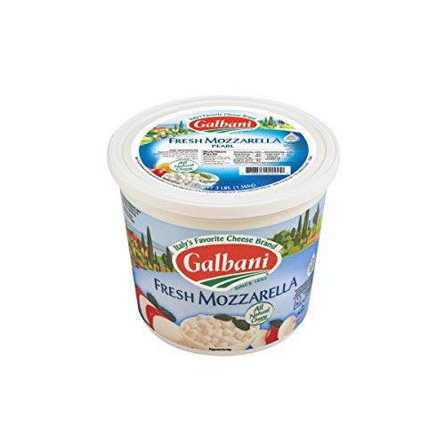 Galbani Fresh Mozzarella Pearl 4G, 3 Pound -- 2 Per Case.