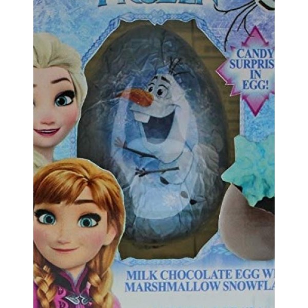 Disney Frozen 2 Milk Chocolate Easter Egg With Olaf Shaped Marsh