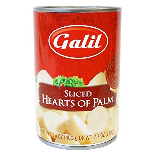 Galil Hearts Of Palm, Pre-Cut, 14 Ounce Pack Of 12 By Galil