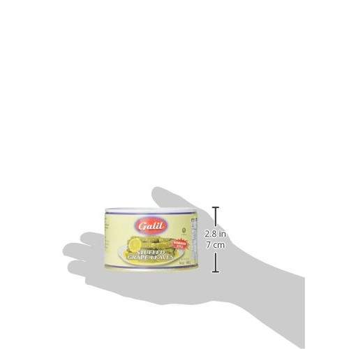 Galil Stuffed Grape Leaves Non-Gmo, 14-Ounce Cans Pack Of 12