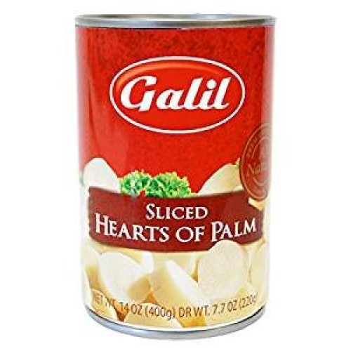 Galil Sliced Hearts Of Palm Non Gmo Kfp 14 Oz. Pack Of 3.