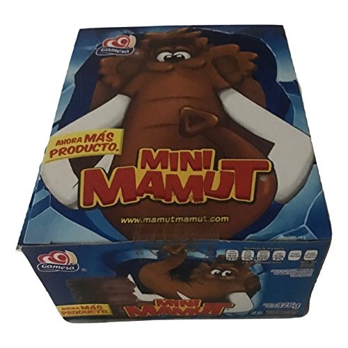 Gamesa Mini Mamut Marshmallow & Cookie Chocolate Covered Mexican...