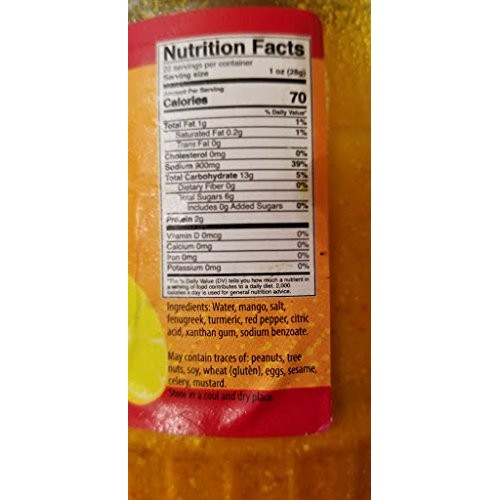 Amba -2 Pack Mediterranean Mango Sauce And Dressing Authentic Mi