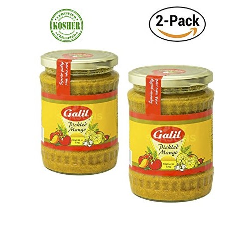 Amba -2 Pack Mediterranean Mango Sauce And Dressing Authentic Mi
