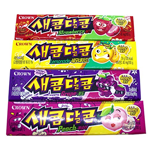 Korean Sweet And Sour Assorted Flavored Chewy Candy 116G 1 Pack