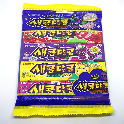 Korean Sweet And Sour Assorted Flavored Chewy Candy 116G 1 Pack