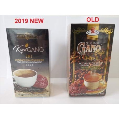 5 Boxes Gano Excel Ganoderma Ganocafe 3 In 1 20 Sachets