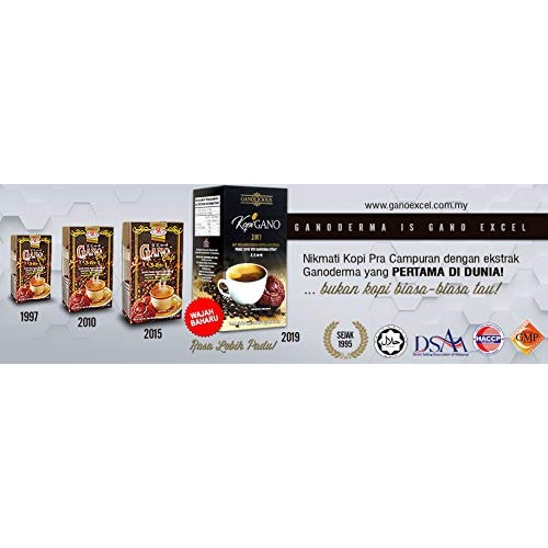 5 Boxes Gano Excel Ganoderma Ganocafe 3 In 1 20 Sachets