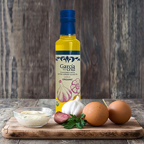Garcia De La Cruz Organic Extra Virgin Olive Oil, Flavored Gift