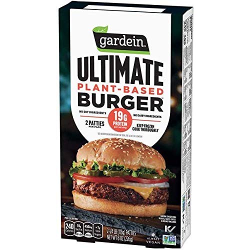 Gardein Ultimate Plant-Based Burger, 8 Ounce -- 8 Per Case.