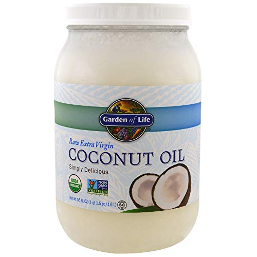 Garden Of Life, Raw Extra Virgin Coconut Oil, 56 Fl Oz 1.6 L