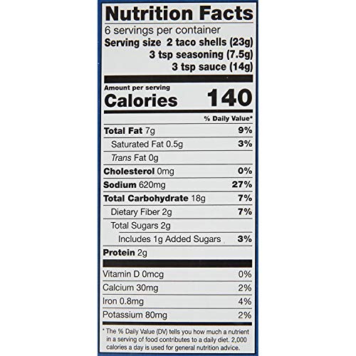 Garden Of Eatin Blue Corn Taco Dinner Kit, 12 Taco Shells, 9.4 Oz