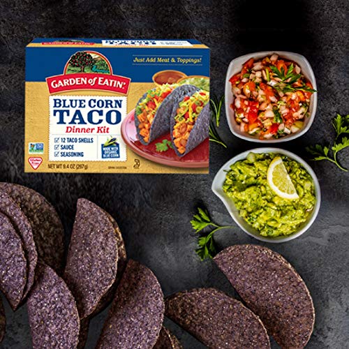 Garden Of Eatin Blue Corn Taco Dinner Kit, 12 Taco Shells, 9.4 Oz