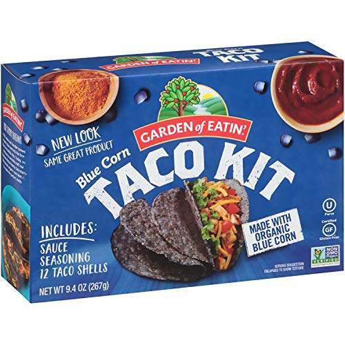 Garden Of Eatin Blue Corn Taco Dinner Kit, 12 Taco Shells, 9.4 Oz