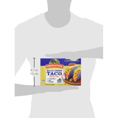Garden Of Eatin Blue Corn Taco Dinner Kit, 12 Taco Shells, 9.4 Oz
