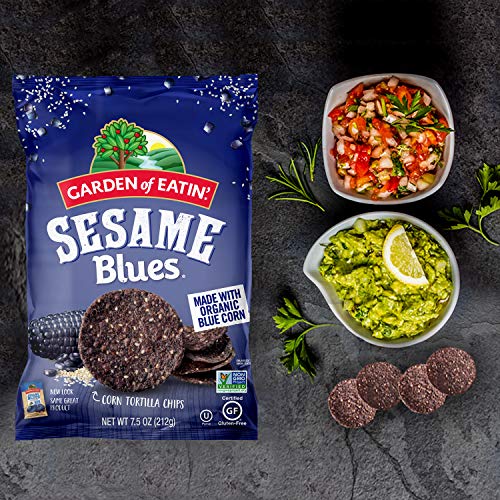 Garden Of Eatin Sesame Blues Corn Tortilla Chips, 7.5 Oz. Pack