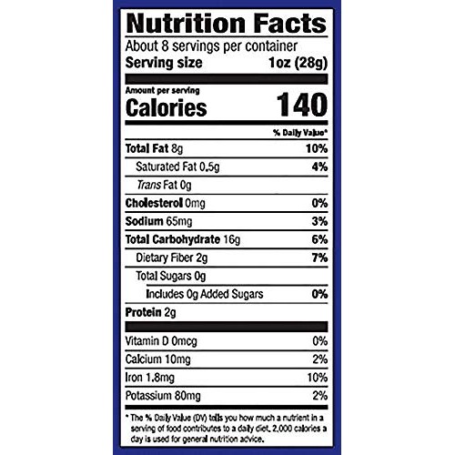 Garden Of Eatin Sesame Blues Corn Tortilla Chips, 7.5 Ounce, Pa