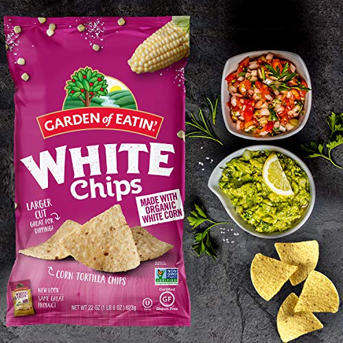 Garden Of Eatin White Corn Tortilla Chips, 22 Oz. Pack Of 10