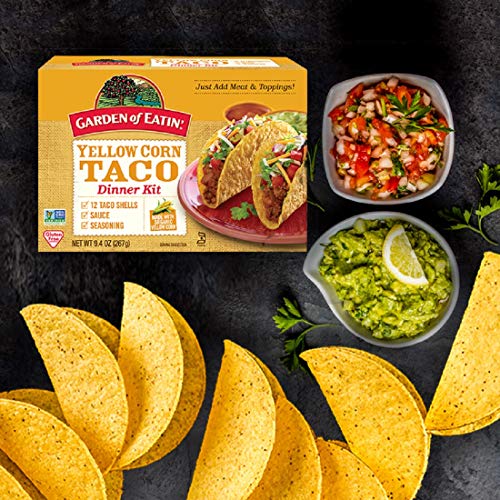 Garden Of Eatin Yellow Corn Taco Dinner Kit, 12 Taco Shells, 9.