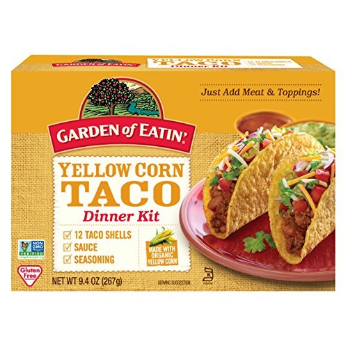 Garden Of Eatin Yellow Corn Taco Dinner Kit, 12 Taco Shells, 9.
