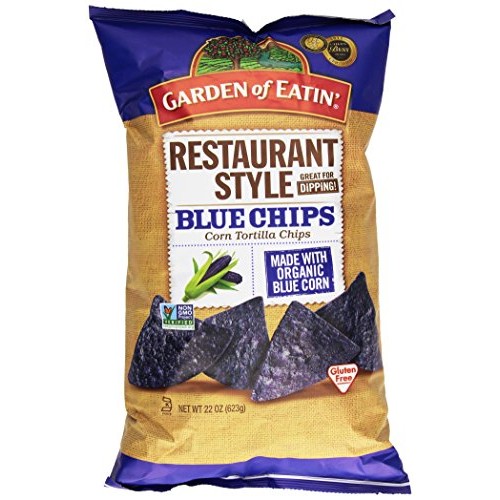 Garden Of Eatin, Restaurant Style Blue Corn Tortilla Chips, 22 Oz