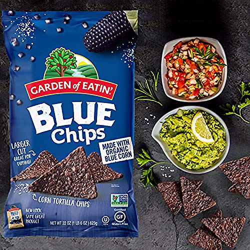 Garden Of Eatin Blue Corn Tortilla Chips, 22 Oz. Packaging May