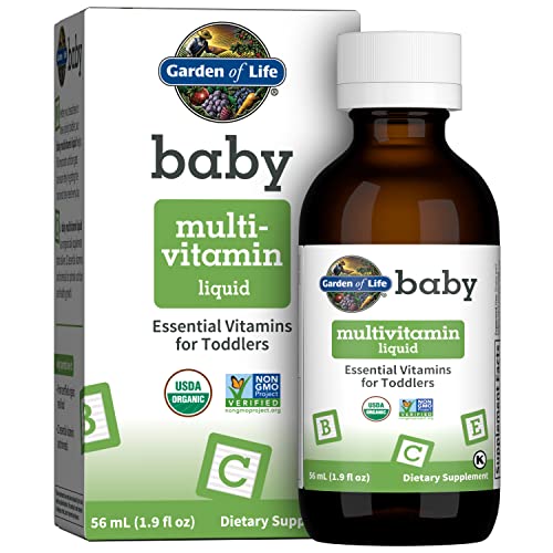 Garden of Life Baby Multivitamin Drops, Organic Multivitamins fo...