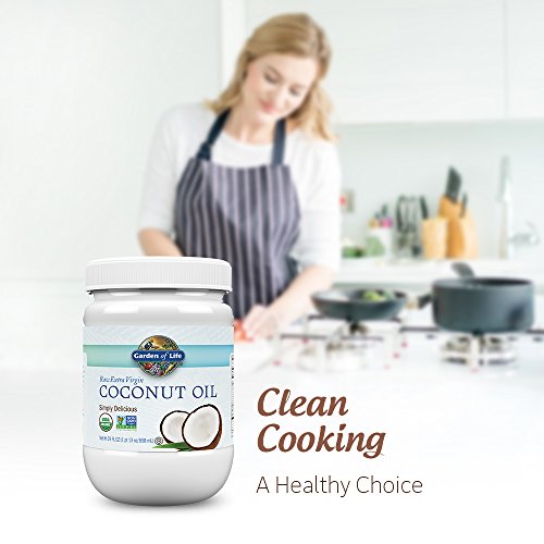 Garden Of Life Coconut Oil For Hair, Skin, Cooking - Raw Extra V