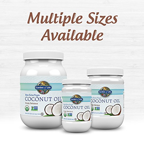 Garden Of Life Coconut Oil For Hair, Skin, Cooking - Raw Extra V