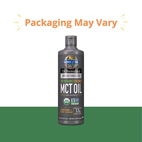 Garden Of Life Dr. Formulated Brain Health 100% Organic Coconut