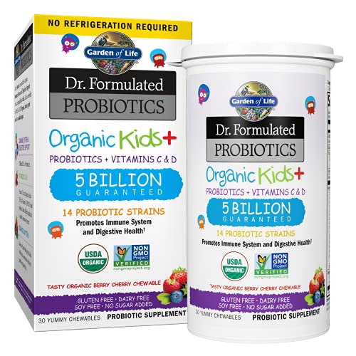 Garden Of Life Dr. Formulated Probiotics Organic Kids+ Plus Vita
