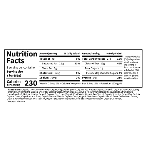 Garden Of Life Organic Fit Bar Chocolate Fudge 12 Per Carton