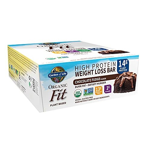 Garden Of Life Organic Fit Bar Chocolate Fudge 12 Per Carton