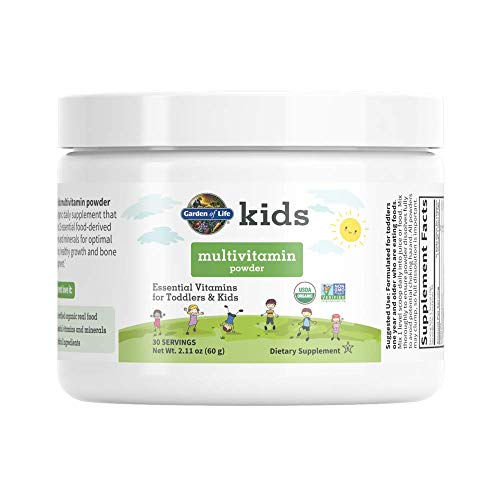 Garden of Life Kids Multivitamin Powder, Daily Vitamins and Mine...