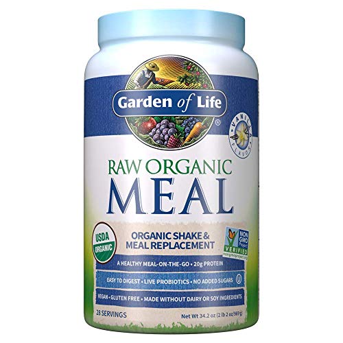 Garden Of Life Meal Replacement Vanilla Powder, 28 Servings, Org