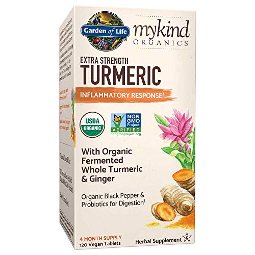 Garden Of Life Mykind Organics Extra Strength Turmeric Inflammat
