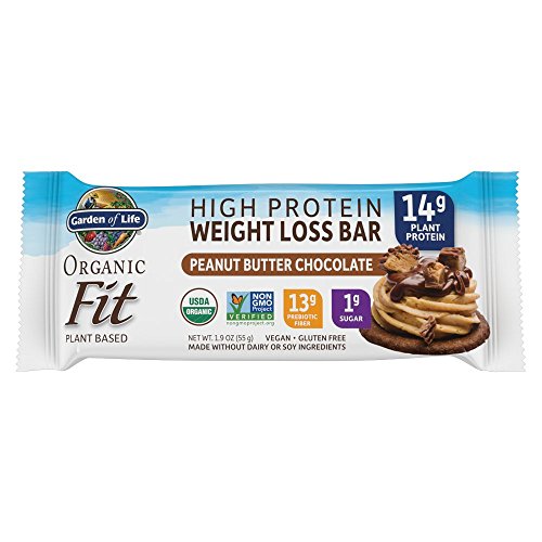 Garden Of Life Organic Fit Bar Peanut Butter Chocolate 12 Per C