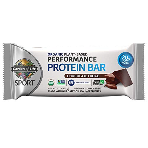 Garden Of Life Organic Sport Protein Bar, Vegan, Chocolate Fudge