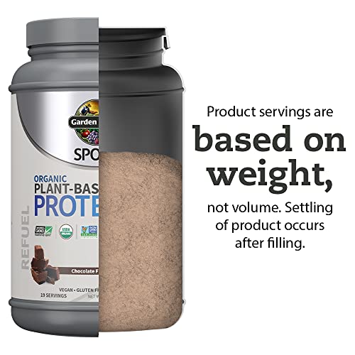 Garden of Life Organic Vegan Sport Protein Powder, Chocolate - P...