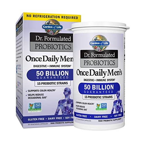 Garden of Life Probiotics for Men - Dr Formulated 50 Billion CFU...