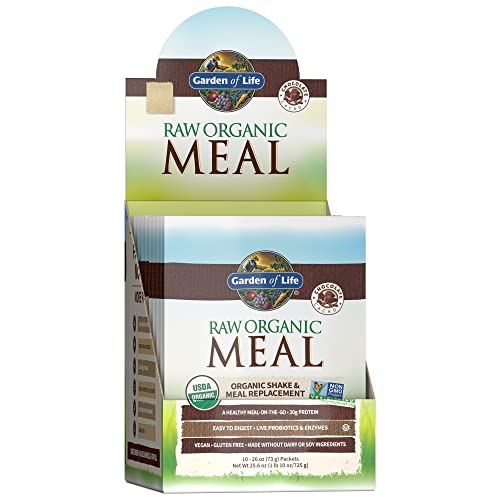 Garden of Life Raw Organic Meal Replacement Powder - Chocolate, ...