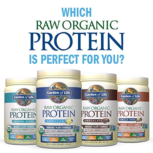 Garden Of Life Raw Organic Protein Vanilla Powder, 20 Servings -