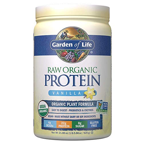 Garden Of Life Raw Organic Protein Vanilla Powder, 20 Servings -