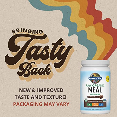 Tasty Organic Chocolate Meal Replacement Shake Vegan - Garden of...