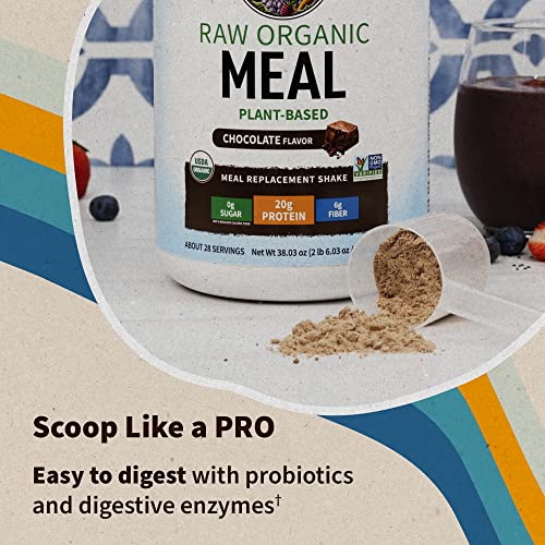 Tasty Organic Chocolate Meal Replacement Shake Vegan - Garden of...