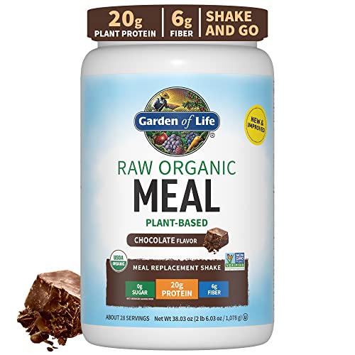 Tasty Organic Chocolate Meal Replacement Shake Vegan - Garden of...