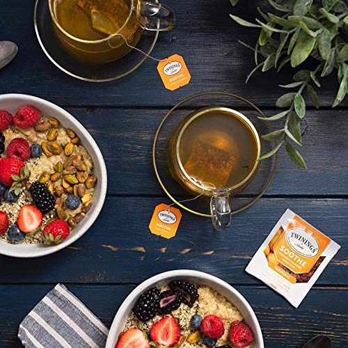 Twinings Herbal And Decaf Tea Sampler - 50 Count, 25 Flavors - A