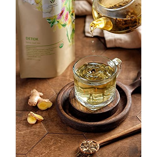 Gardenika Organic Detox Loose Leaf Herbal Tea, Ayurvedic, Caffei