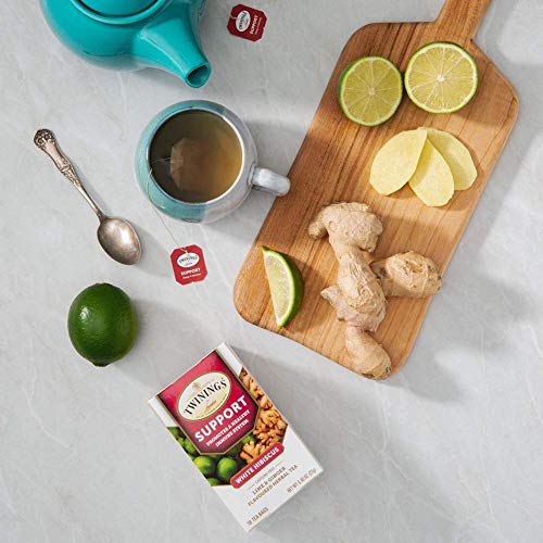 Twinings Wellness Tea Bags Sampler - Herbal, Caffeinated, Caffei