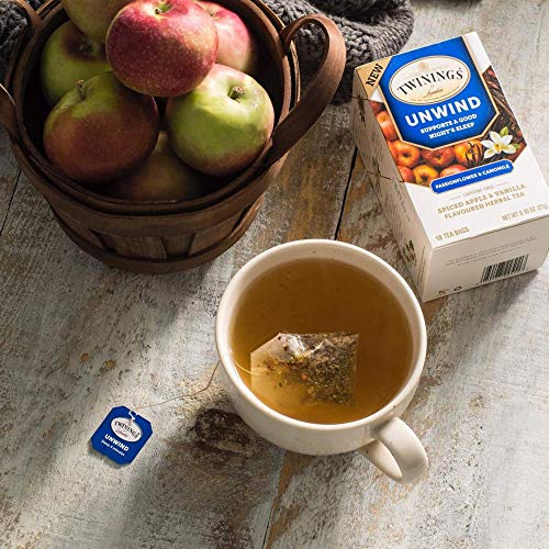 Twinings Wellness Tea Bags Sampler - Herbal, Caffeinated, Caffei